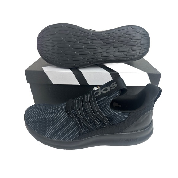 adidas Men\'s Lite Racer Adapt 7.0 Running Shoes Slip On Black GreyIE6327 Sz 10 main image 15